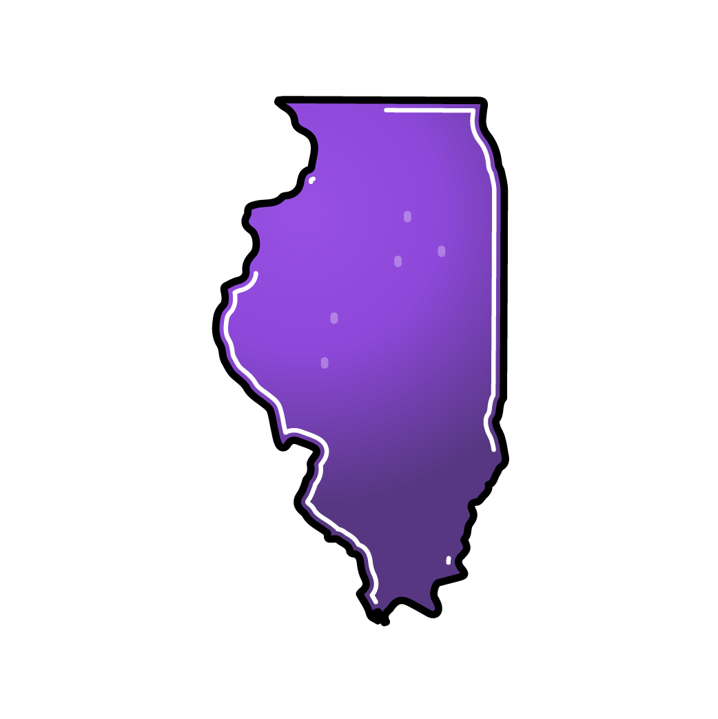 Illinois map